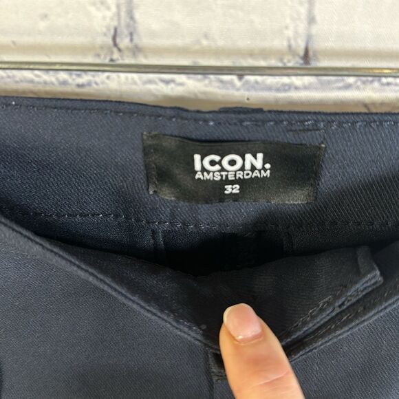 ✨ Icon Voco Trousers 2.0 in Navy Blue - Size 32, New With Tags, Inseam 29” - Picture 5 of 6